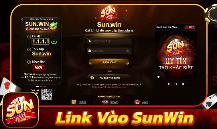 Link vào Sunwin mượt – giao diện đẹp, chơi là thích